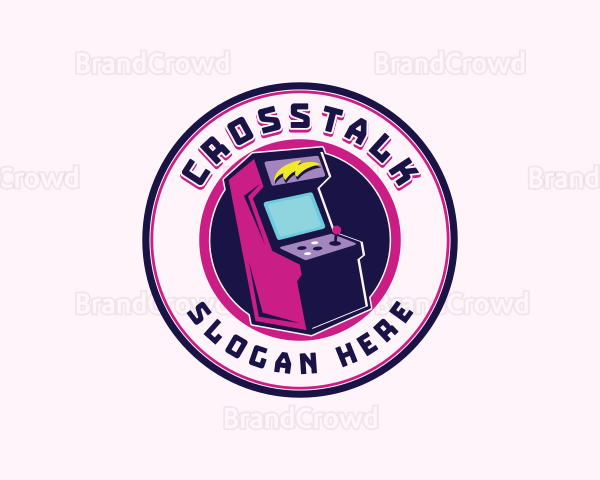 Gamer Arcade Retro Logo