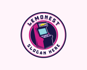 Gamer Arcade Retro Logo