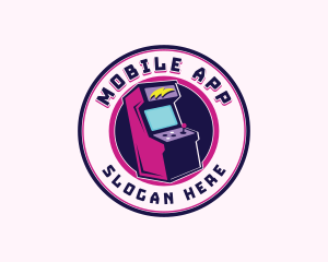 Gamer Arcade Retro Logo