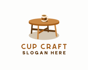 Cup - Coffee Cup Table logo design