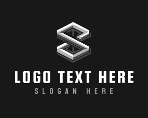 Industrial - Abstract Business Letter S logo design