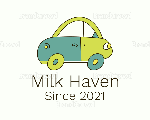Multicolor Toy Car Logo