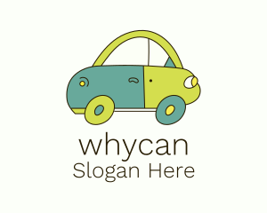 Multicolor Toy Car Logo