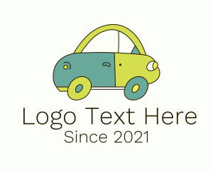 Toy Shop - Multicolor Toy Car logo design