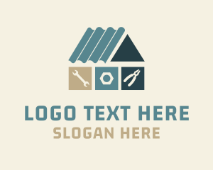 Tool Shed - House Handyman Tools logo design