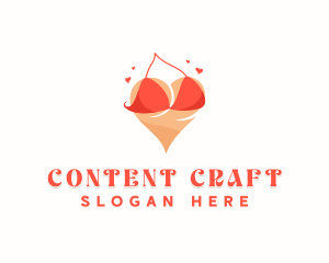 Sexy Bikini Lingerie logo design