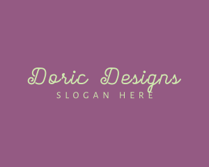 Elegant Designer Company logo design