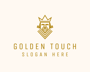 Gold - Gold King Crown logo design