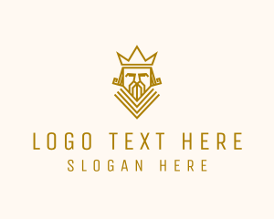 Gold - Gold King Crown logo design