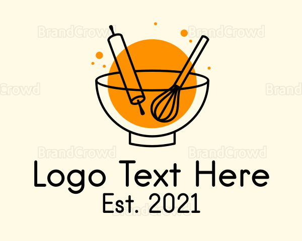 Baking Tools Bowl Logo