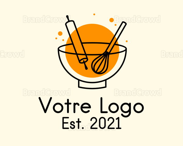 Baking Tools Bowl Logo