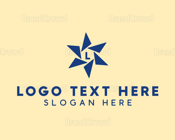 Geometric Star Property Logo