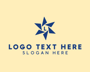 Geometric Star Property Logo