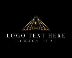 Monetary - Pyramid Consulting Triangle logo design