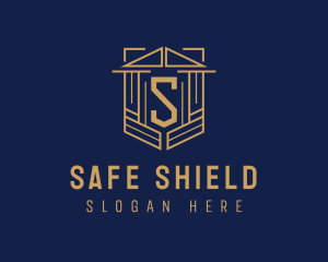 Business Shield Real Estate logo design