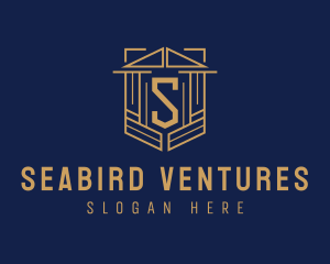 Business Shield Real Estate logo design