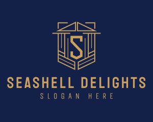 Business Shield Real Estate logo design