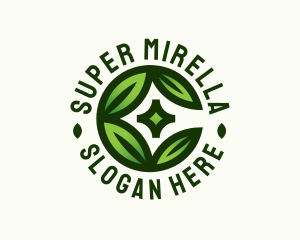 Environmental Leaf Letter C Logo