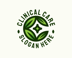 Environmental Leaf Letter C logo design