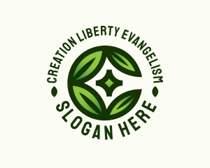 Environmental Leaf Letter C logo design