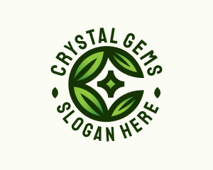 Environmental Leaf Letter C logo design