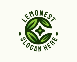 Lettermark - Environmental Leaf Letter C logo design