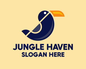 Modern Toucan Bird logo design