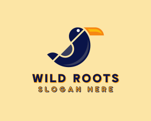 Toucan Bird Wildlife logo design