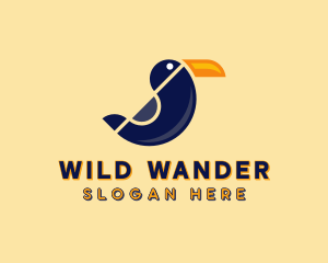 Toucan Bird Wildlife logo design