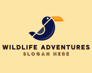 Toucan Bird Wildlife logo design