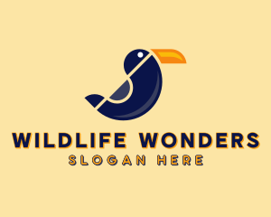 Toucan Bird Wildlife logo design