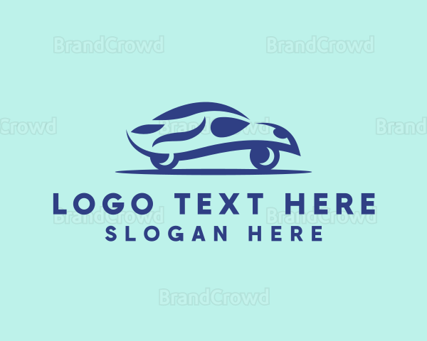 Auto Vehicle Driving Logo