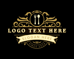 Food - Restaurant Kitchen Gourmet Food logo design