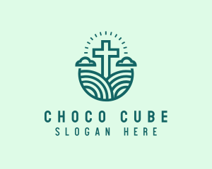 Chruch - Holy Crucifix Hill logo design