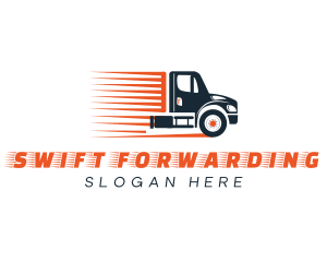 Fast Truck Delivery logo design