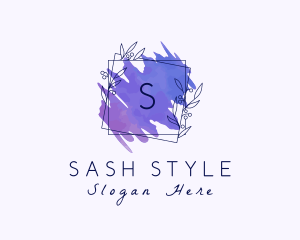 Floral Watercolor Styling logo design