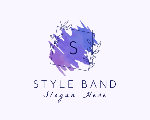 Floral Watercolor Styling logo design