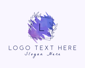 Floral Watercolor Styling Logo