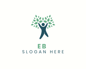 Organic - Eco Tree Community logo design