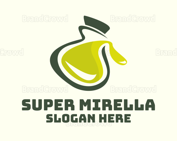 Olive Oil Bottle Logo