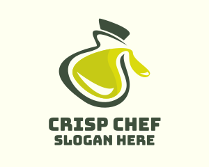 Olive Oil Bottle logo design