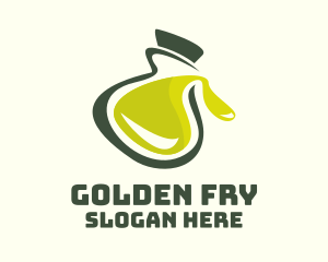 Olive Oil Bottle logo design