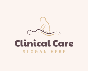 Masseuse Care Wellness logo design