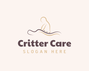 Masseuse Care Wellness logo design