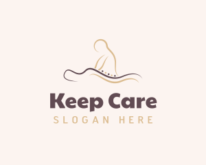 Masseuse Care Wellness logo design