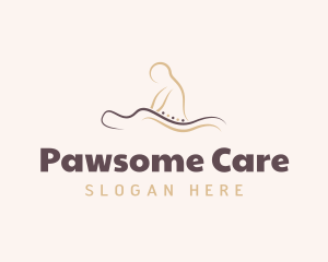 Masseuse Care Wellness logo design