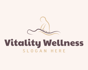 Masseuse Care Wellness logo design