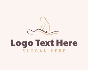 Massage - Masseuse Care Wellness logo design