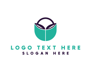 Herbal - Eco Organic Leaf logo design