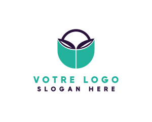 Organic - Eco Organic Leaf logo design